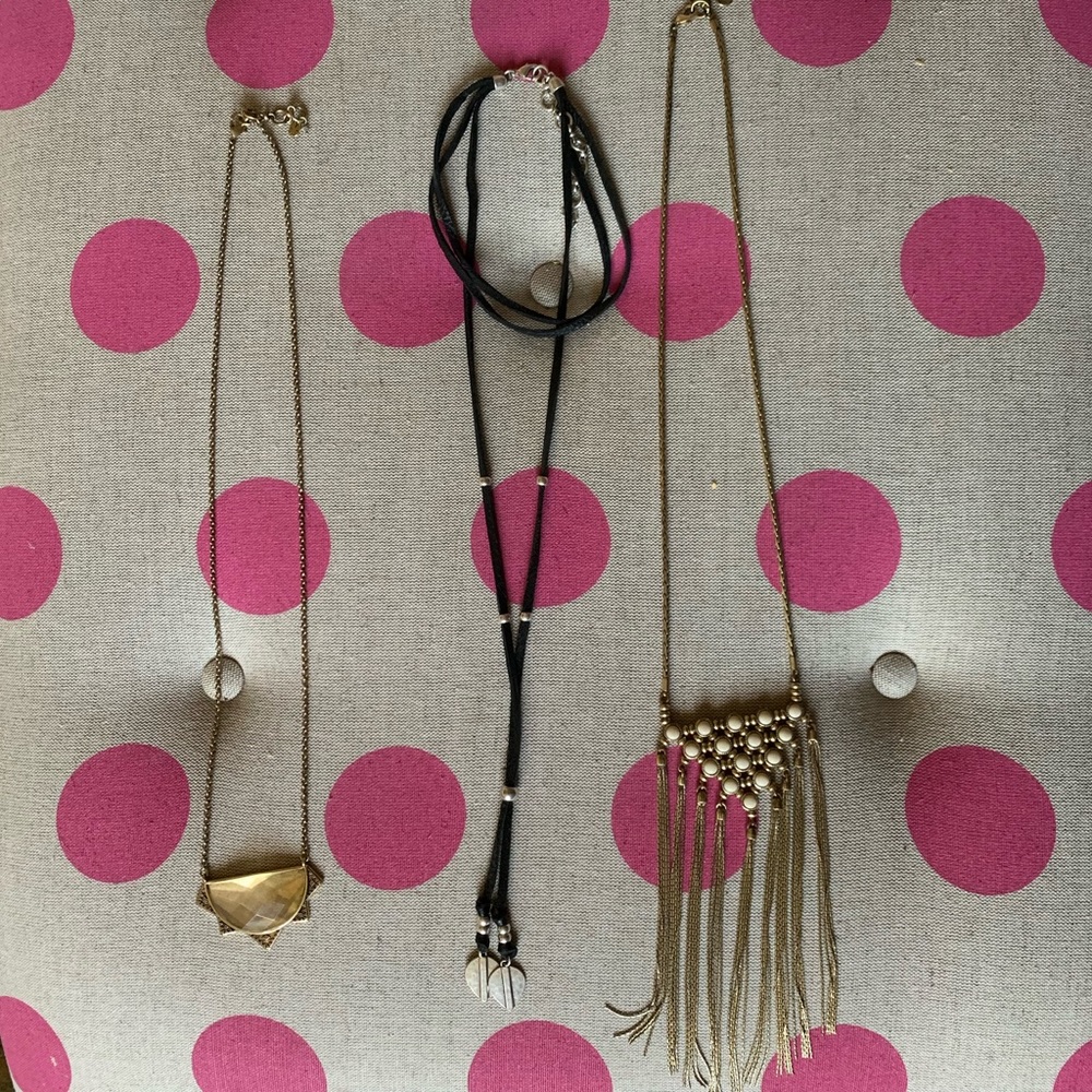 Lot Of 5 Lucky Brand Necklaces